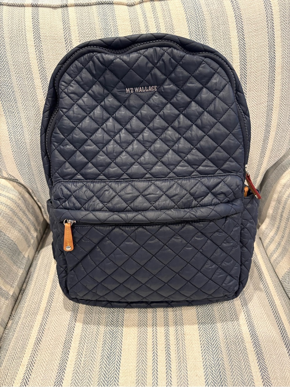 MZ Wallace Navy Metro Backpack